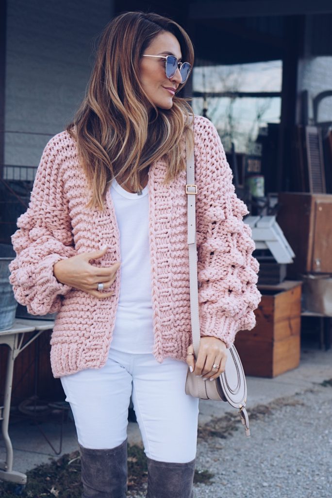 Abbey pompom sweater