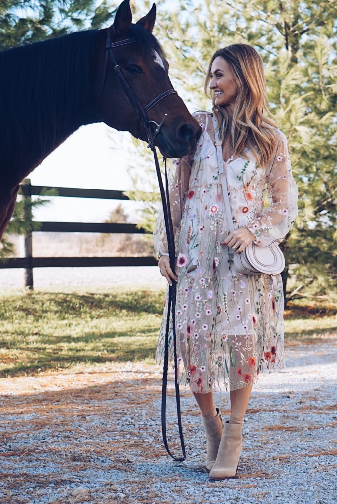 Chicwish and karina reske embroidered dress