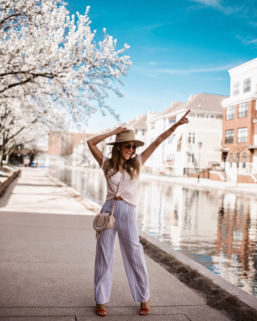 Forever 21 striped pants