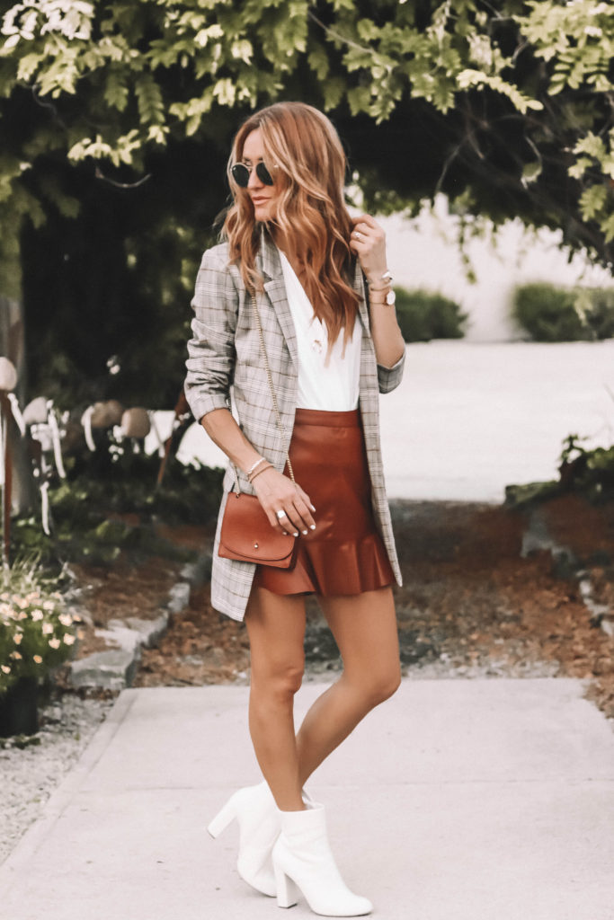 BB Dakota ex-boyfriend blazer Karina Style Diaries fall essentials | Fall Essentials featured by popular Indianapolis fashion blogger, Karina Style Diaries