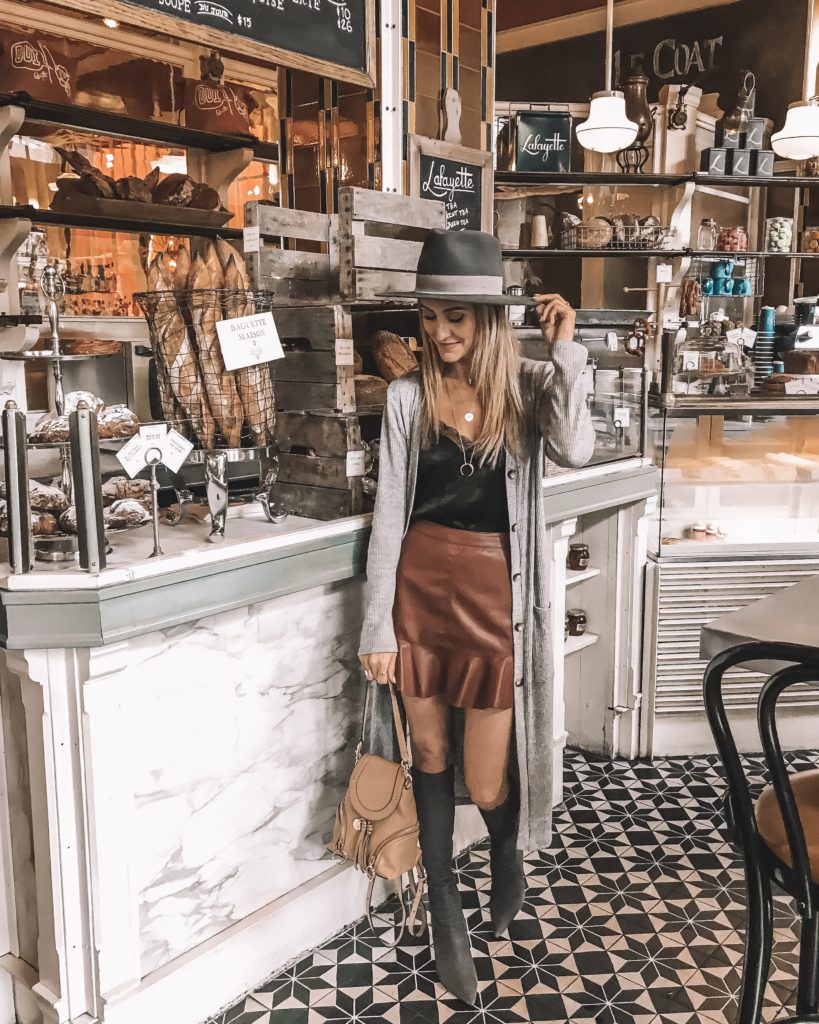 Lafayette Grand Cafe NYC, karina reske | NYFW Looks featured by popular Indianapolis fashion blogger, Karina Style Diaries