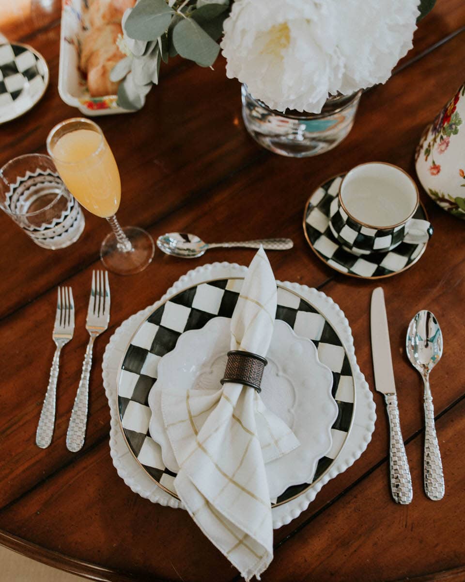 Karina Style Diaries - MacKenzie-Childs Tablewear Brunch