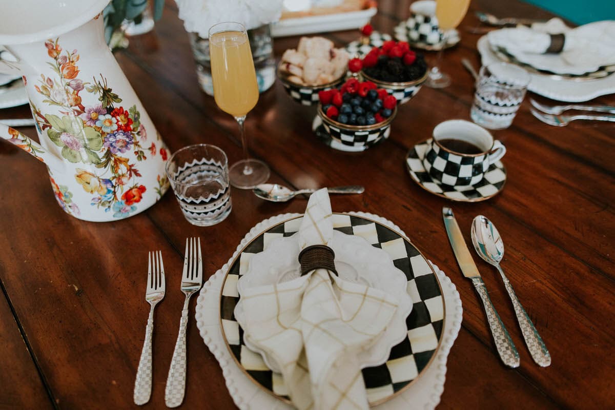 Karina Style Diaries - MacKenzie-Childs Tablewear Brunch