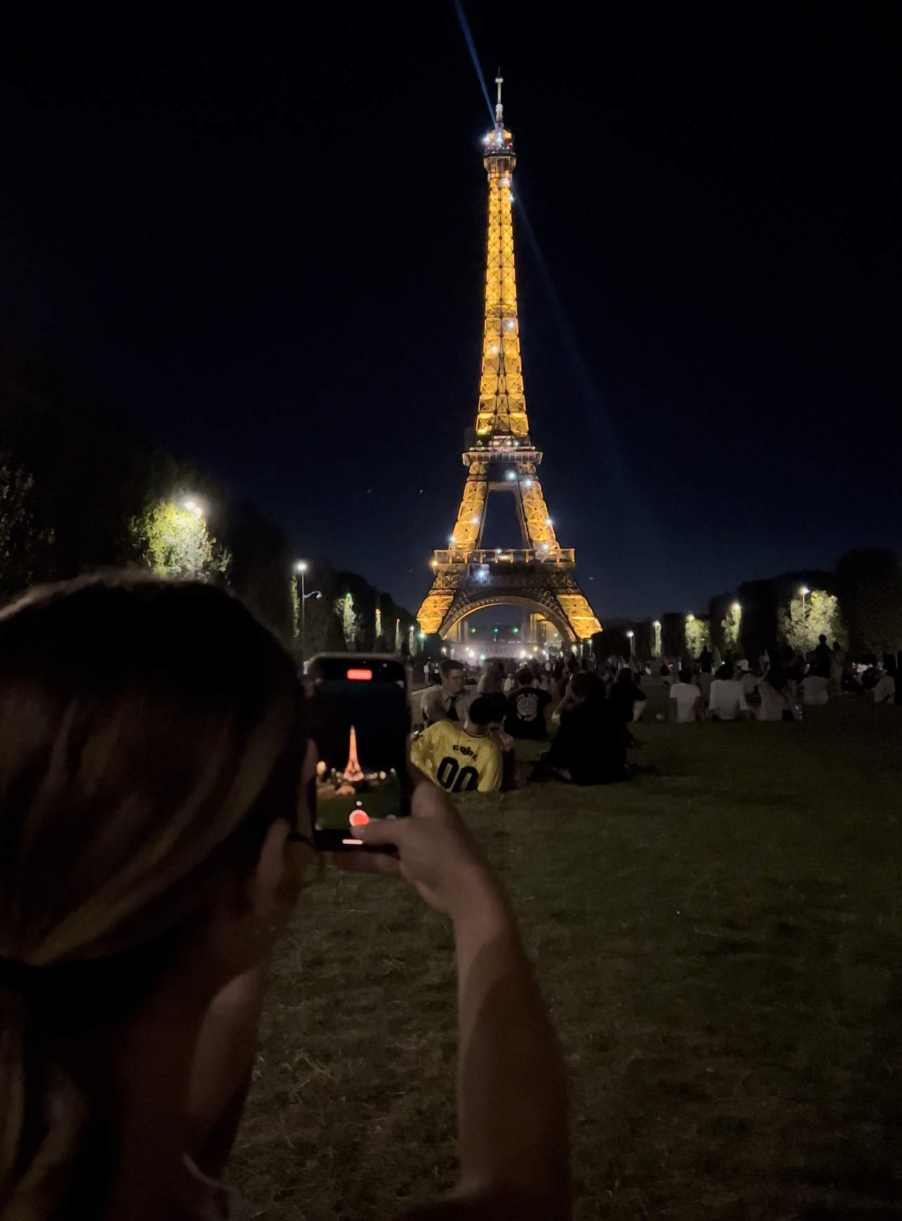 Eiffel Tower at Night 