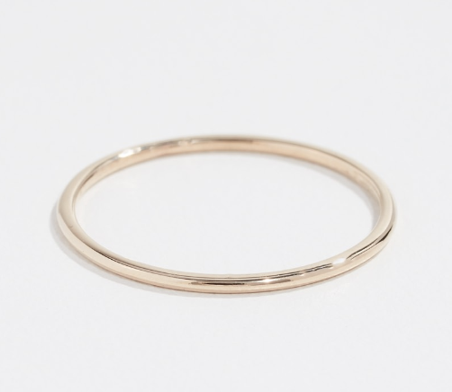 thin gold ring