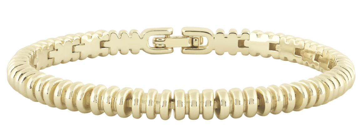 gold bronx bracelet