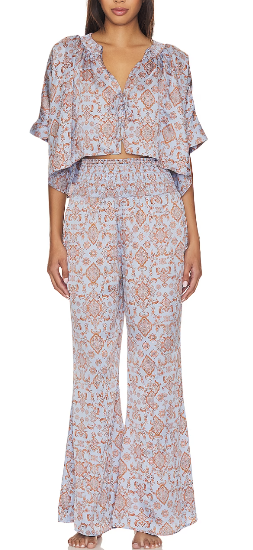 free people pajama set