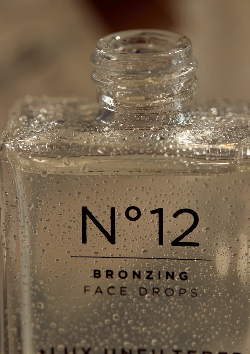 lux unfiltered bronzing face drops