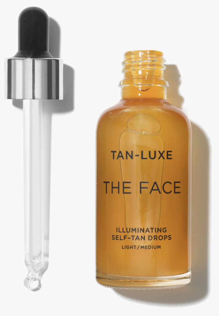 tan-luxe the face illuminating self-tan drops