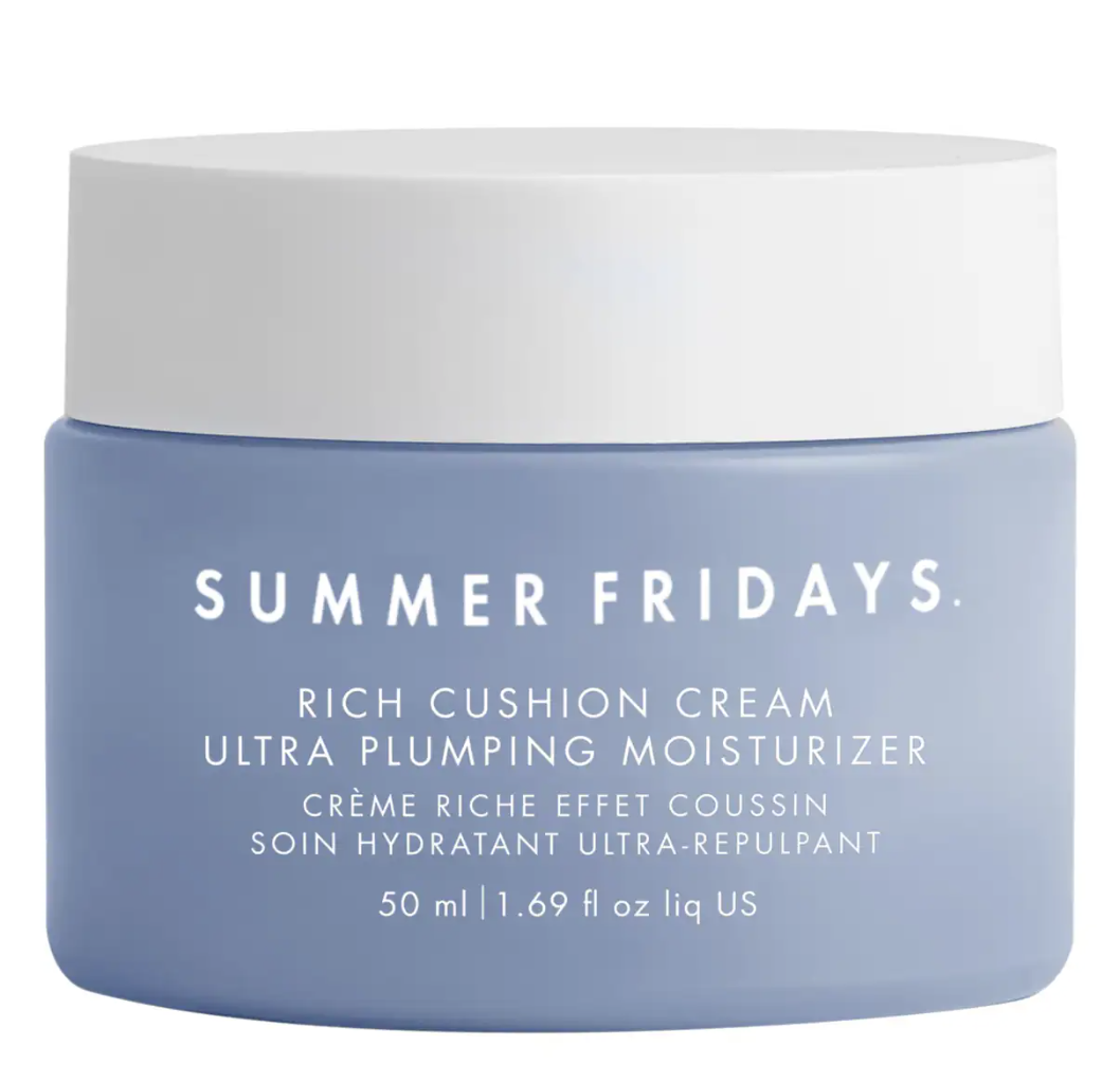 Summer fridays rich cushion cream ultra plumping moisturizer