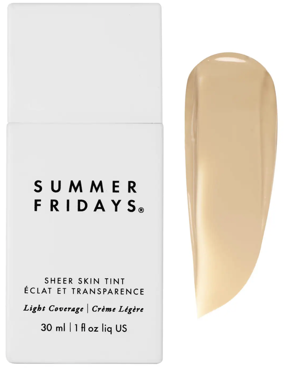 Summer fridays sheer skin tint