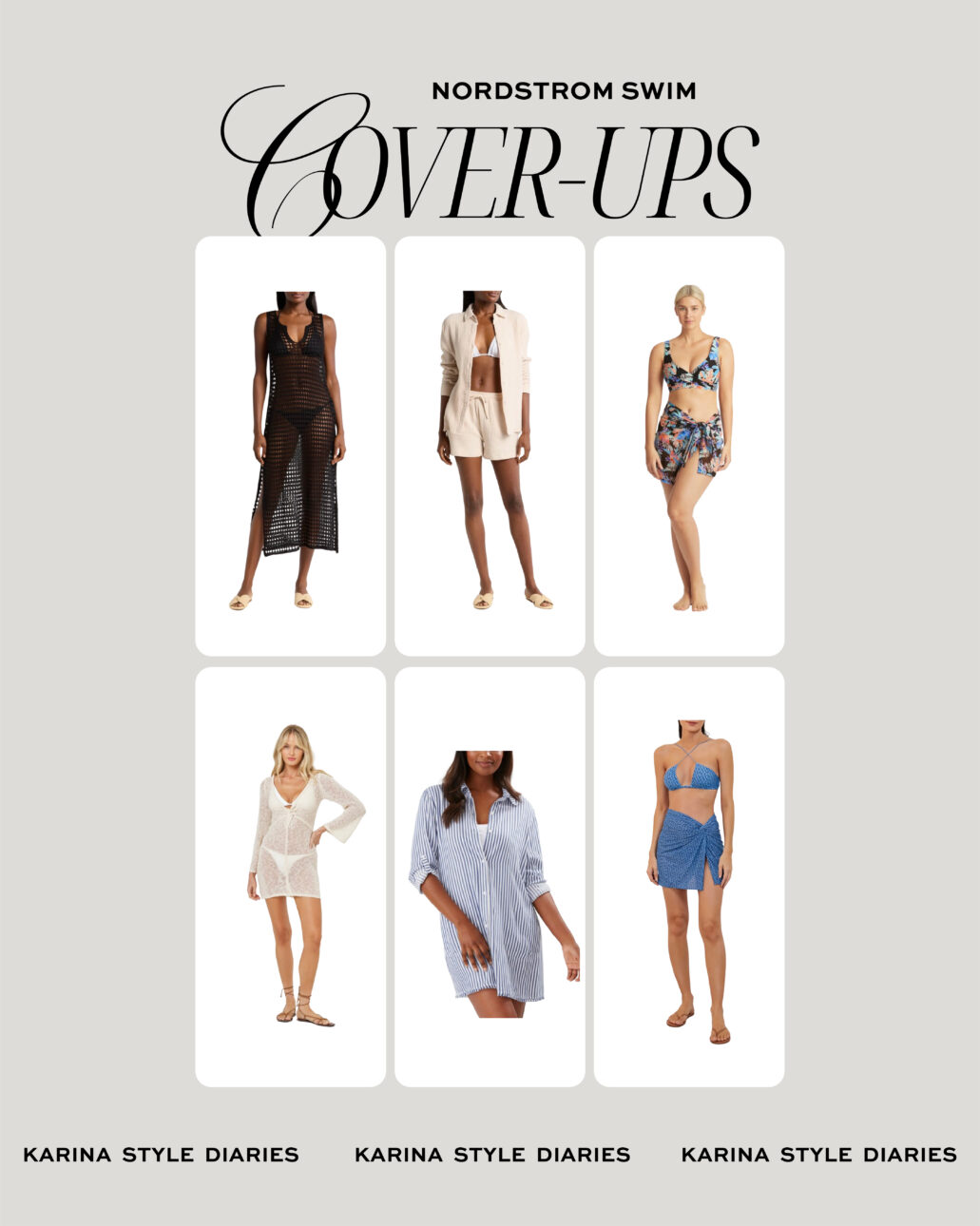 nordstrom swim cover ups